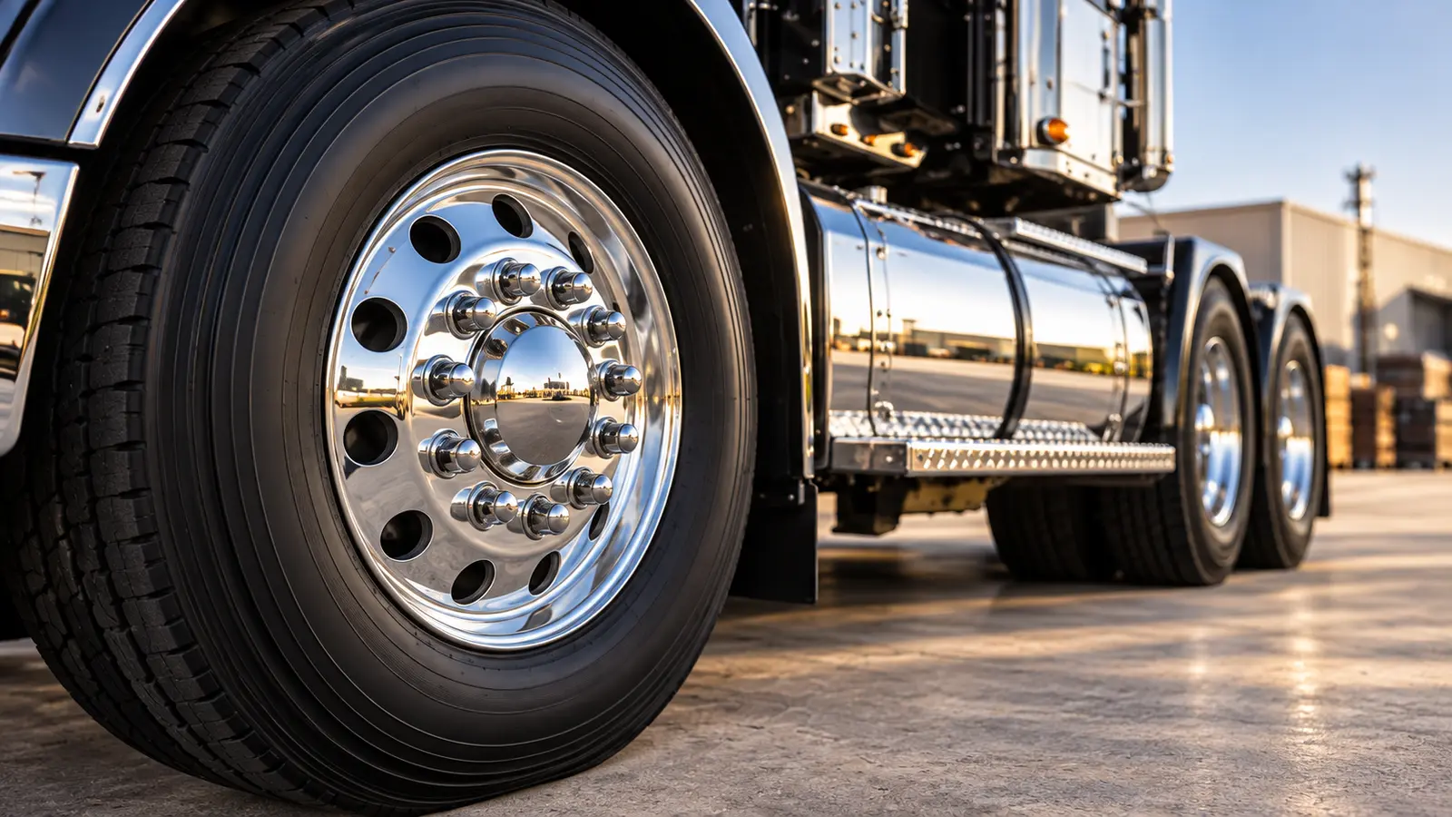 Truck alloy rim polishing Perth